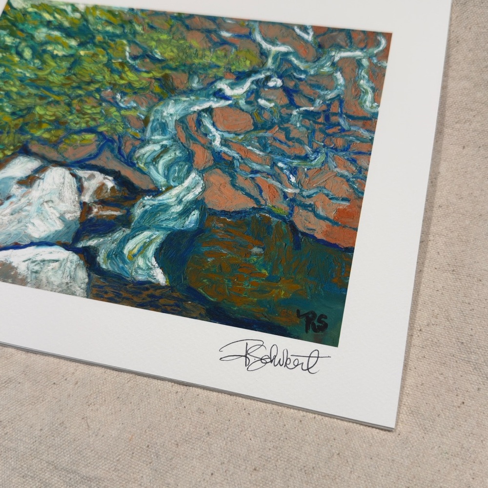 Juniper Tree Artwork, Giclee Fine Art Print, Hand Signed - Picture 8 of 8